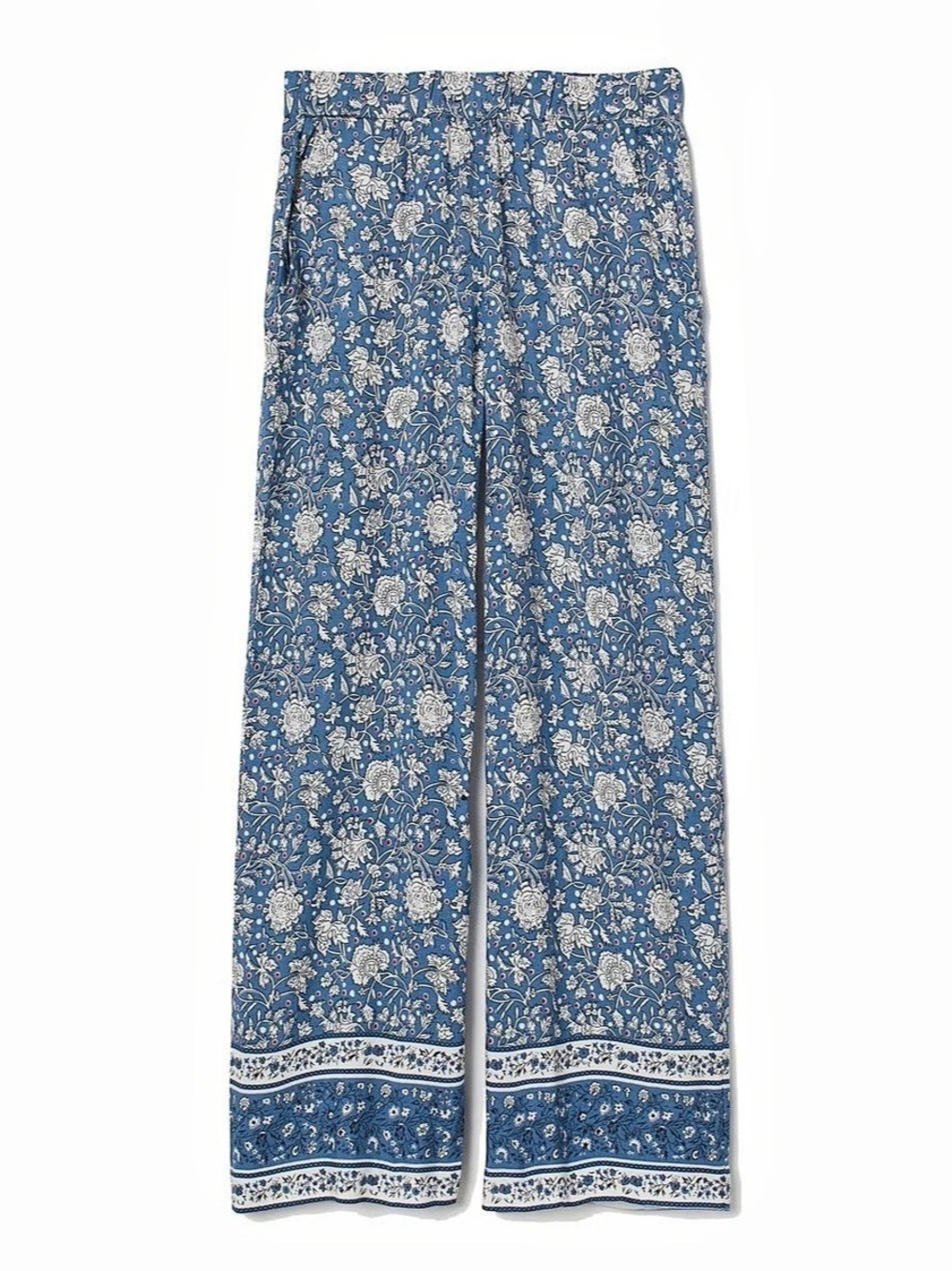 H&M Floral Wide Leg soft Pants